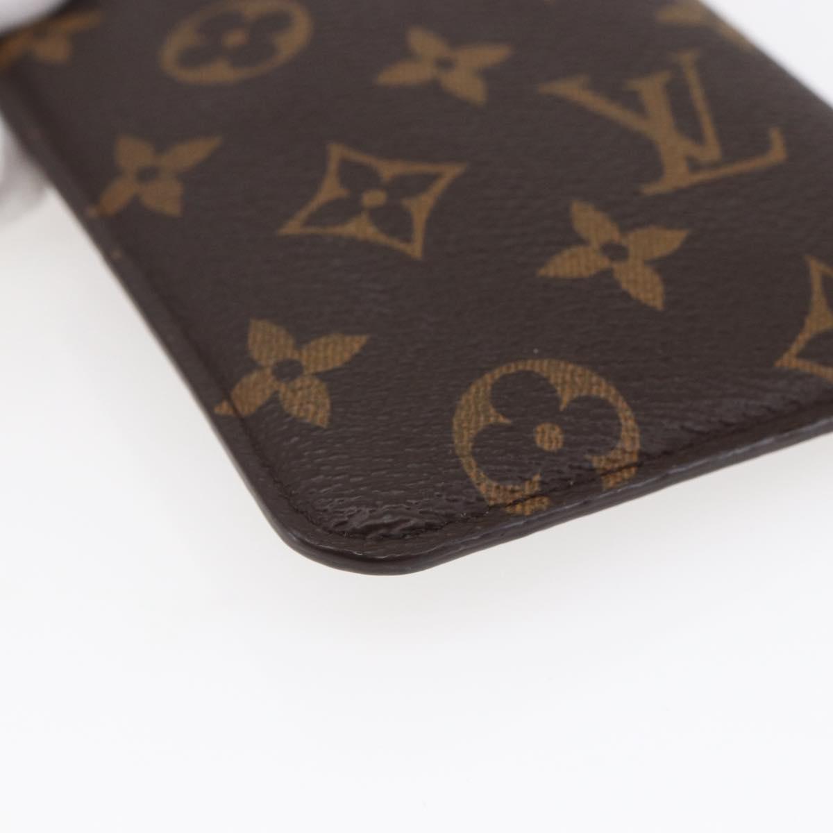 LOUIS VUITTON Monogram Etui Lunette MM Glasses Case M66544 LV Auth 146520