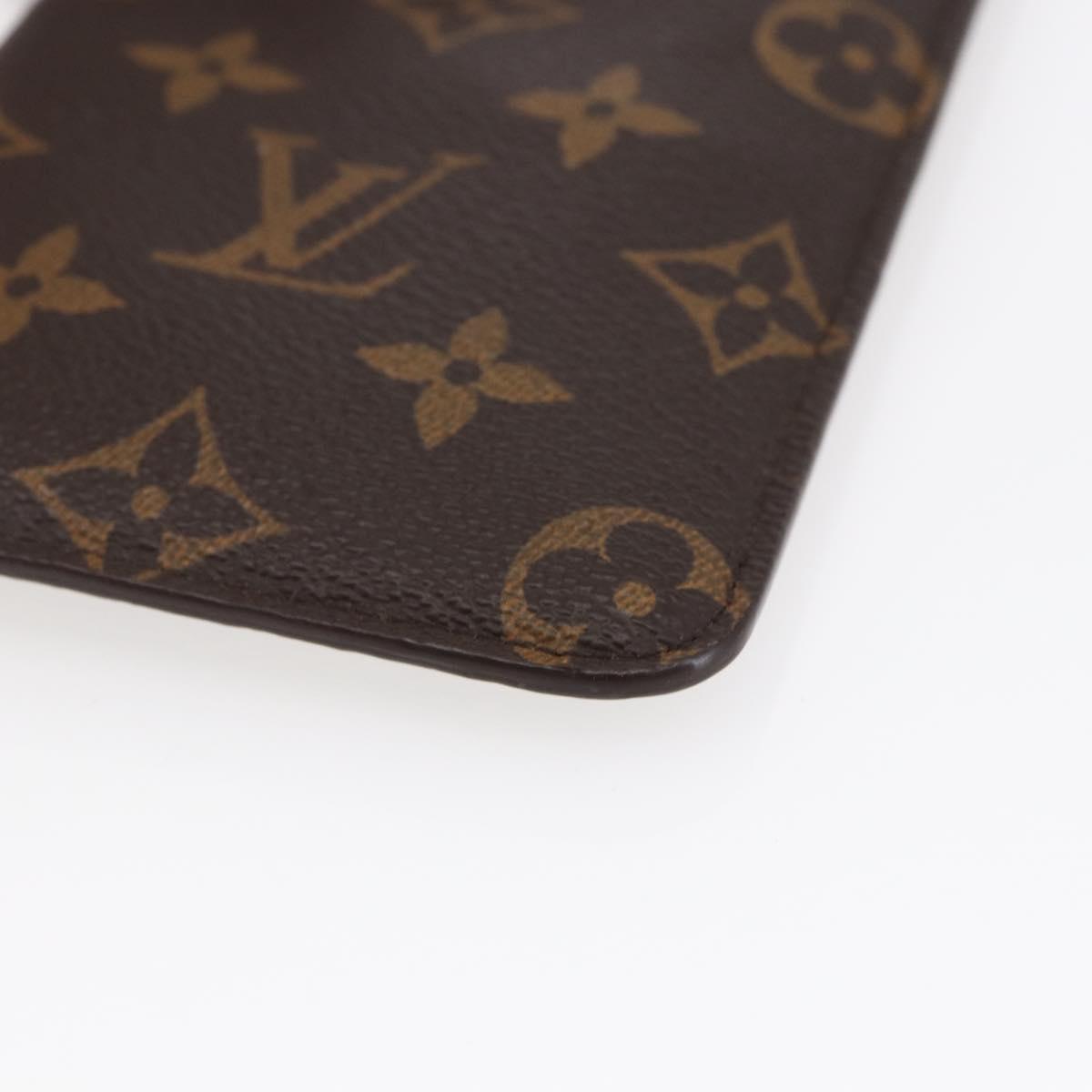 LOUIS VUITTON Monogram Etui Lunette MM Glasses Case M66544 LV Auth 146520