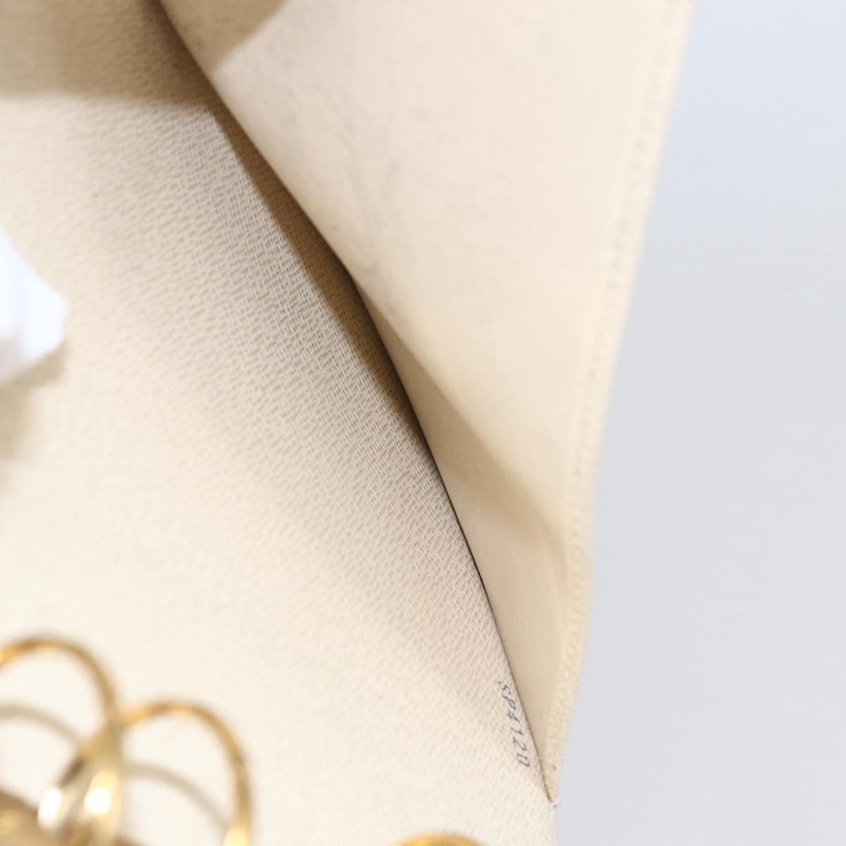 LOUIS VUITTON Damier Azur Agenda MM Day Planner Cover R20707 LV Auth 146523