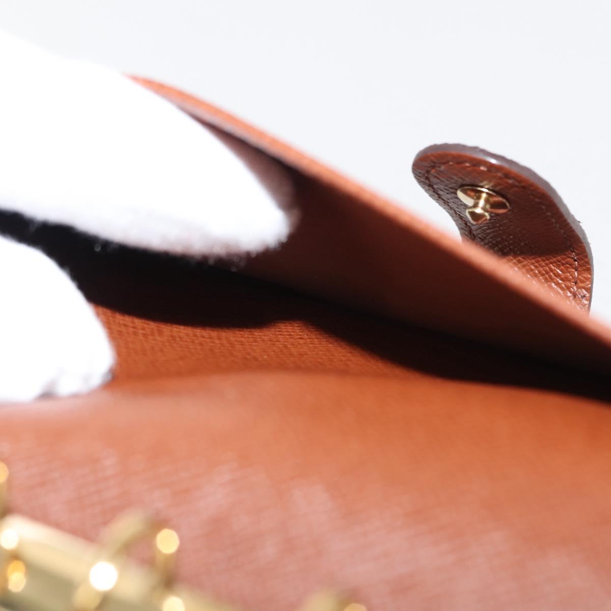 LOUIS VUITTON Monogram Agenda PM Day Planner Cover R20005 LV Auth 146528