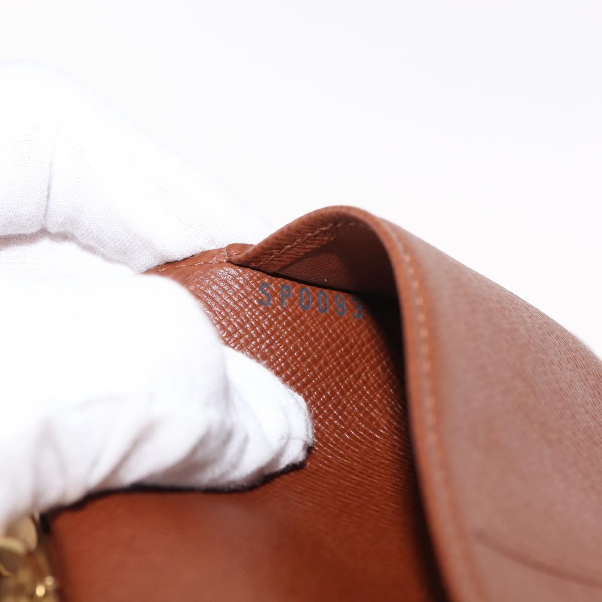 LOUIS VUITTON Monogram Agenda PM Day Planner Cover R20005 LV Auth 146528