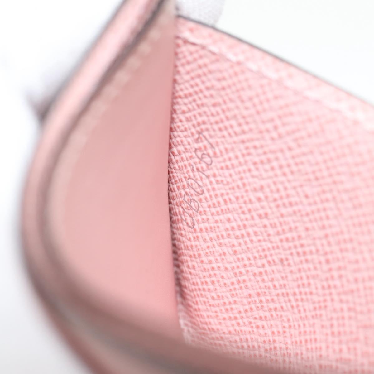 LOUIS VUITTON Epi Trio Pass Card Case Multicolor M62254 LV Auth 146539M