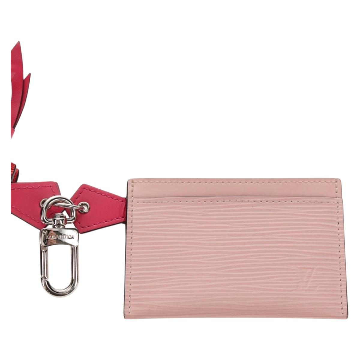 LOUIS VUITTON Epi Trio Pass Card Case Multicolor M62254 LV Auth 146539M