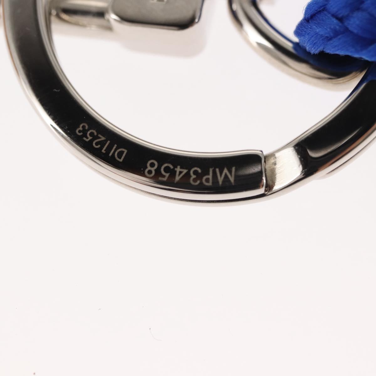 LOUIS VUITTON Porte Cles LV Play Key Holder rubber Blue Pink MP3458 Auth 146540