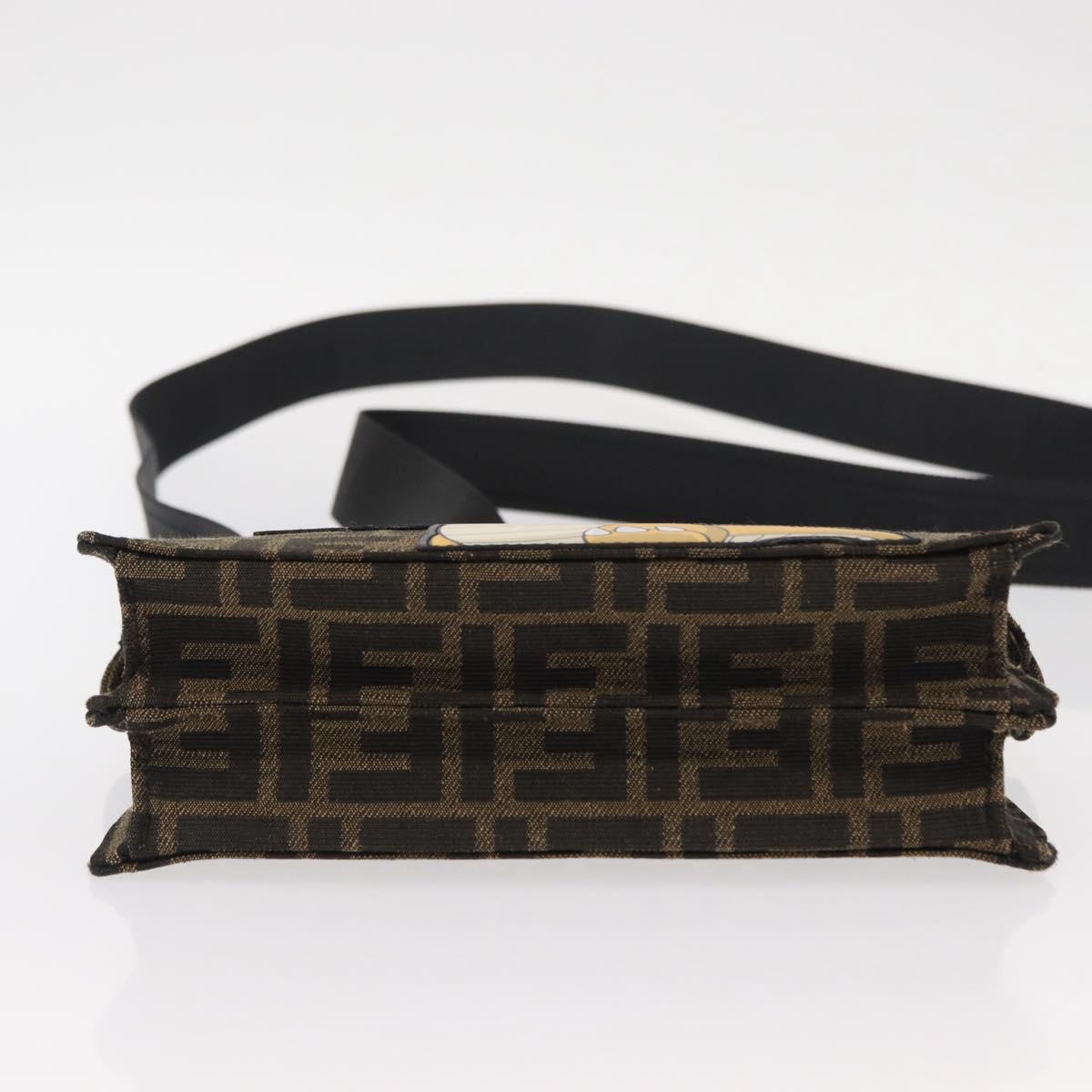 FENDI POKÉMON Fragment Collaboration Peek A Boo Bag 2way Brown Auth 146549SM