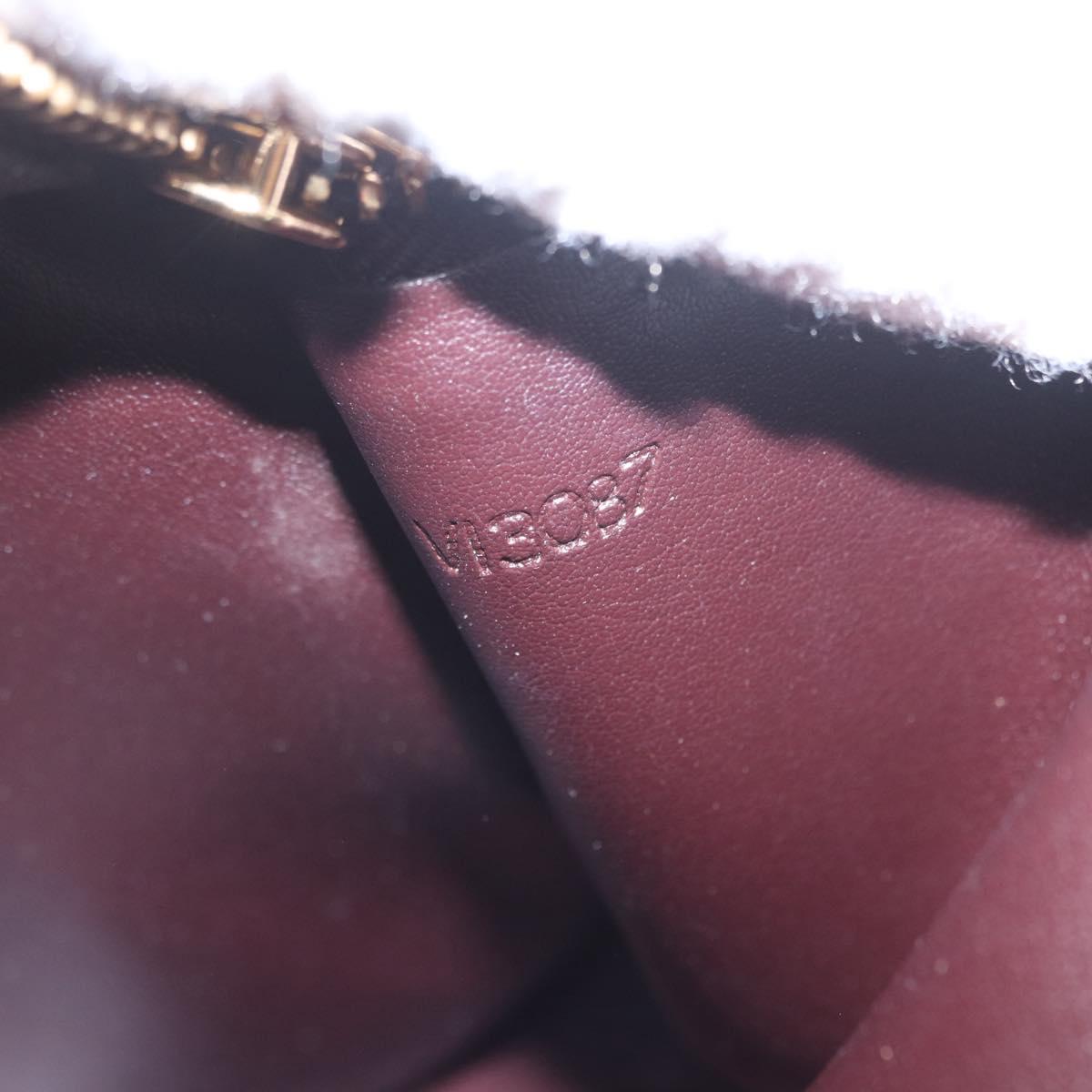 LOUIS VUITTON Monogram Vernis Bedford Hand Bag Amarante M91996 LV Auth 146559V