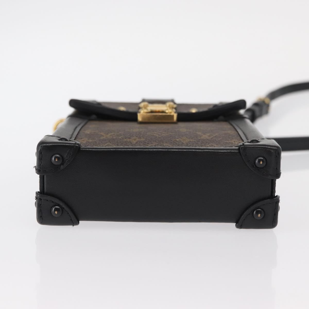 LOUIS VUITTON Monogram Pochette Trunk Vertical Bag M63913 LV Auth 146560SAM