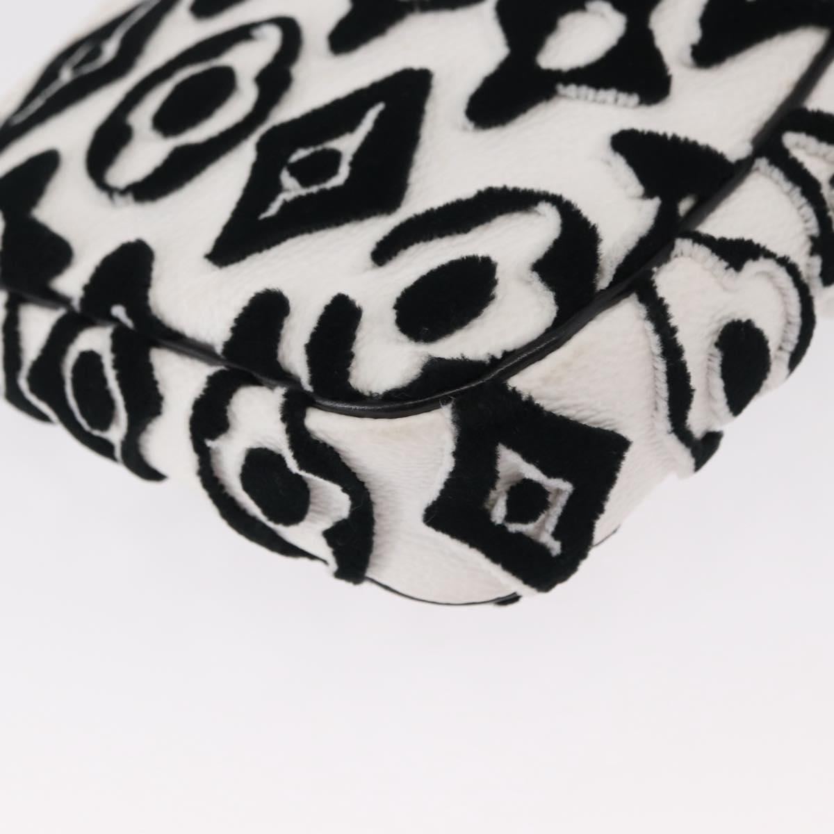 LOUIS VUITTON Monogram Tuftage Pochette Accessoires White M45565 LV Auth 146561M