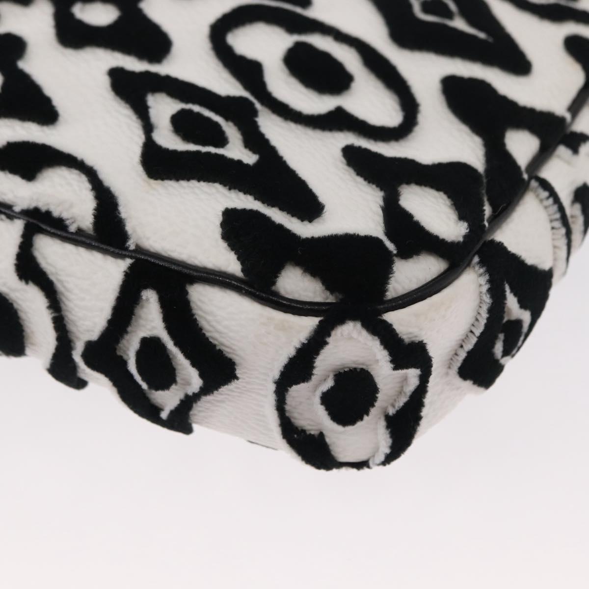 LOUIS VUITTON Monogram Tuftage Pochette Accessoires White M45565 LV Auth 146561M