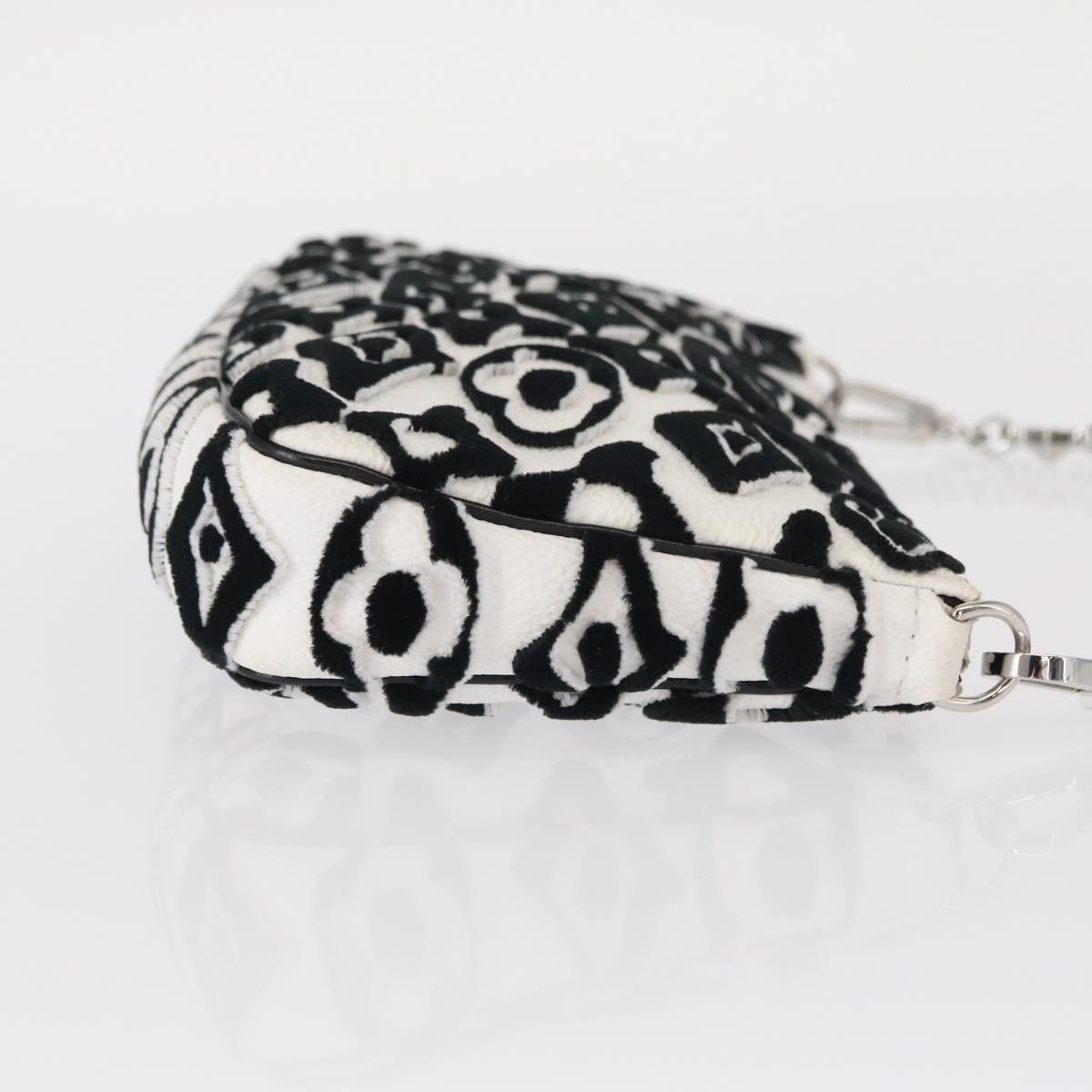 LOUIS VUITTON Monogram Tuftage Pochette Accessoires White M45565 LV Auth 146561M