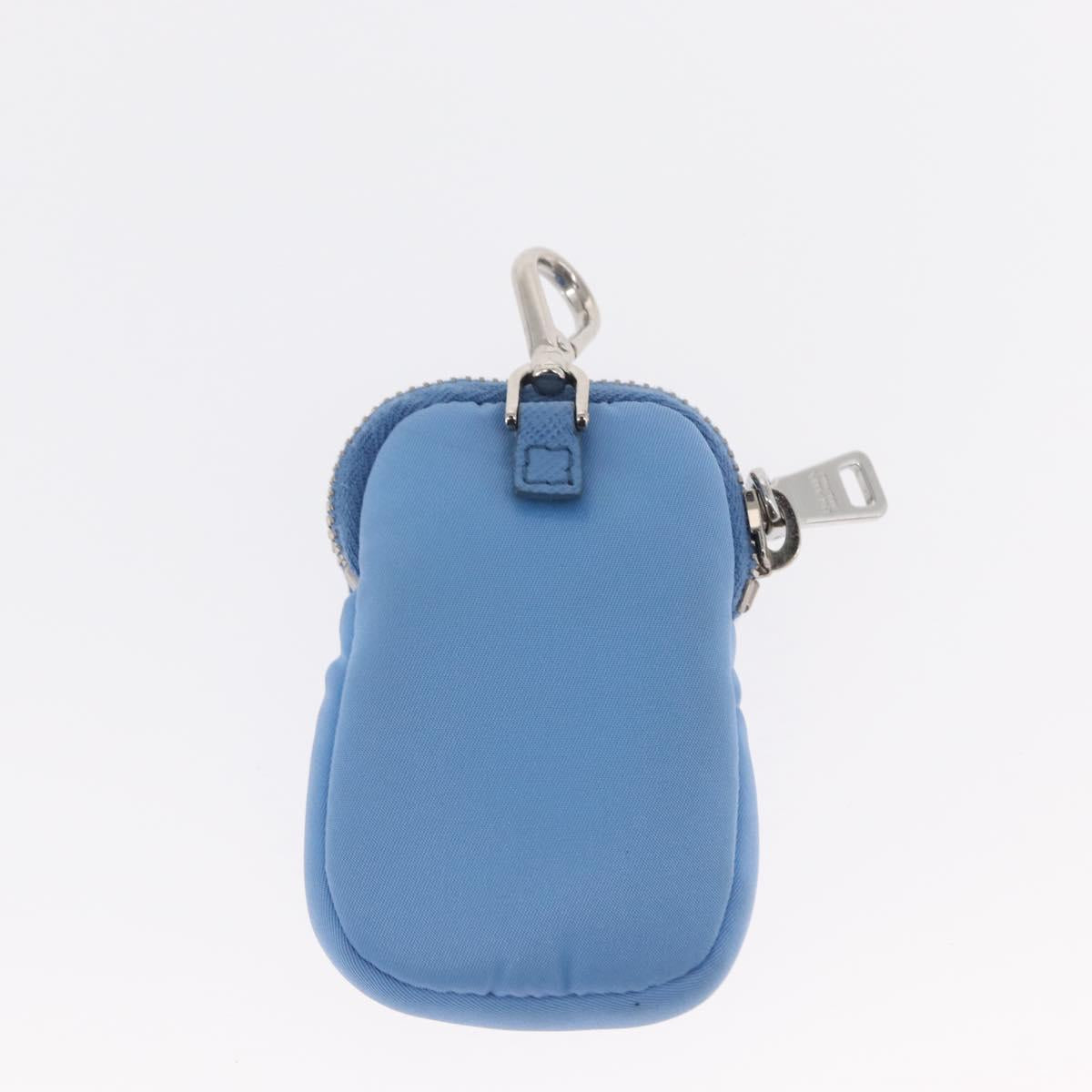 PRADA Re-edition Shoulder Bag Nylon 2way Light Blue 1BH204 Auth 146563SAM