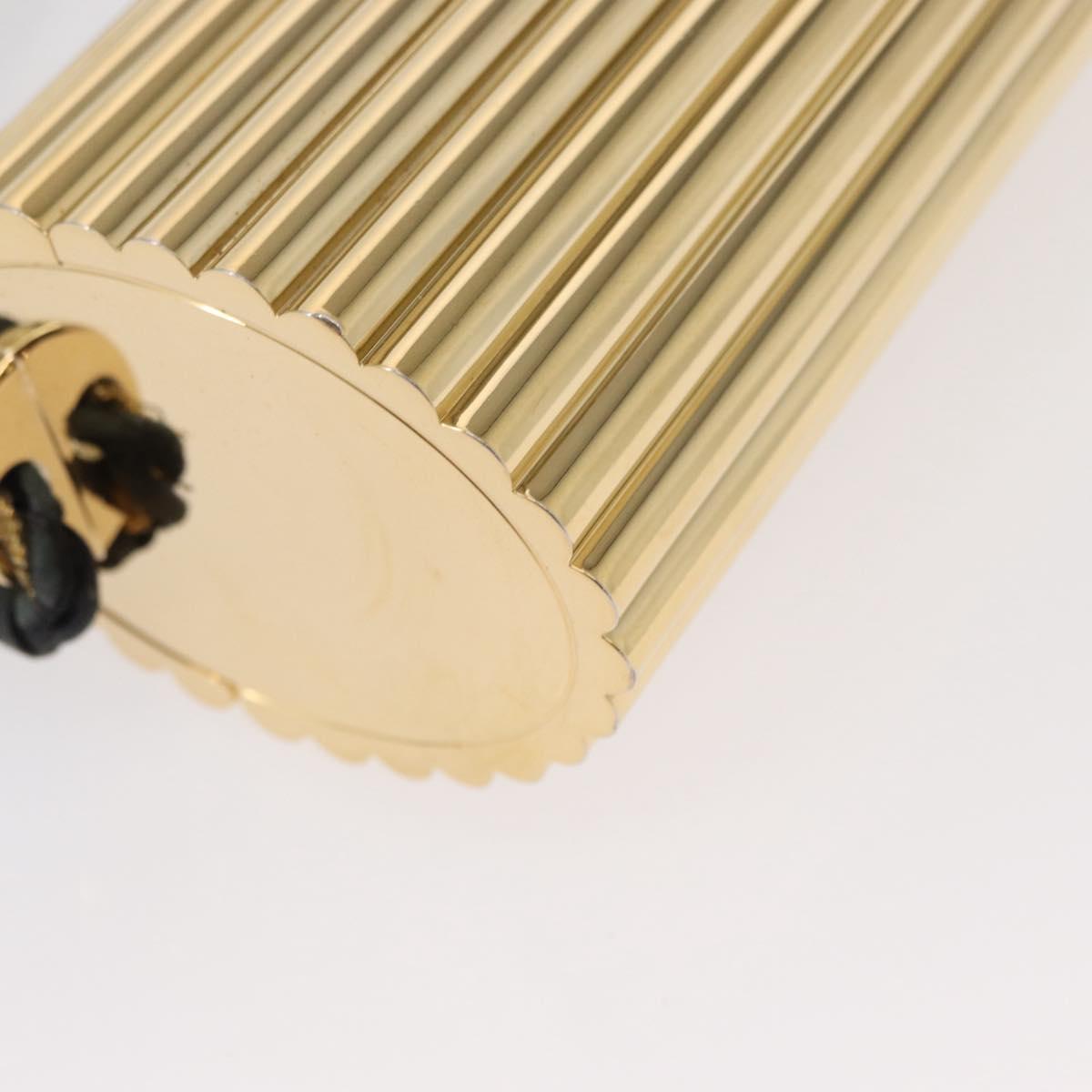 SAINT LAURENT Chain Cassandra Shoulder Bag plastic Gold Auth 146564SAM