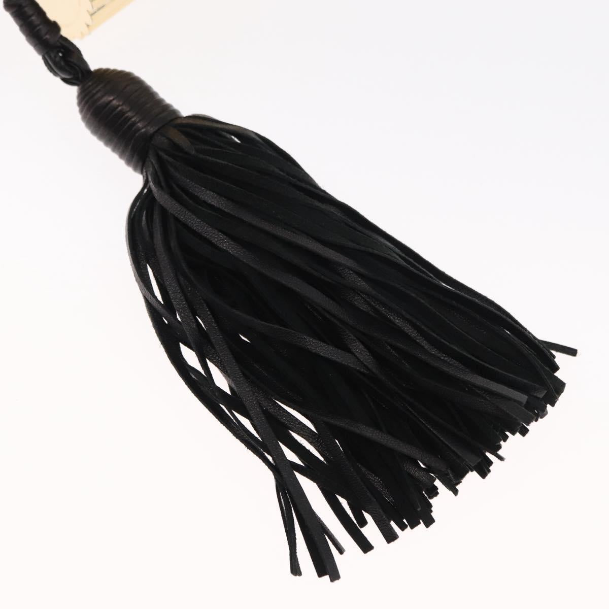 SAINT LAURENT Chain Cassandra Shoulder Bag plastic Gold Auth 146564SAM