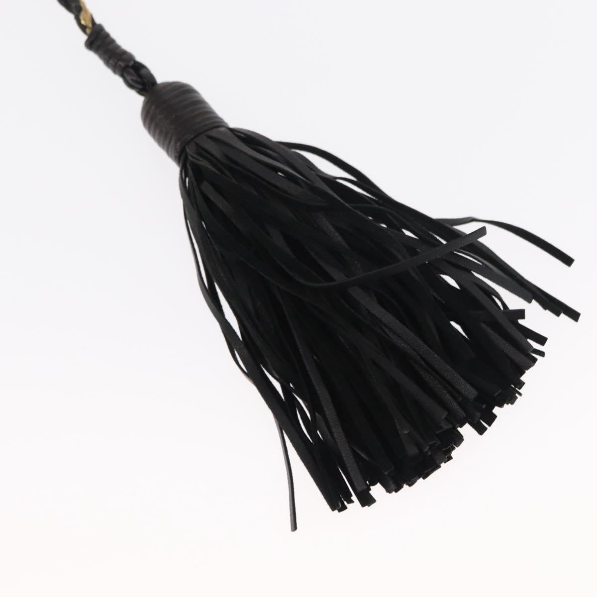 SAINT LAURENT Chain Cassandra Shoulder Bag plastic Gold Auth 146564SAM