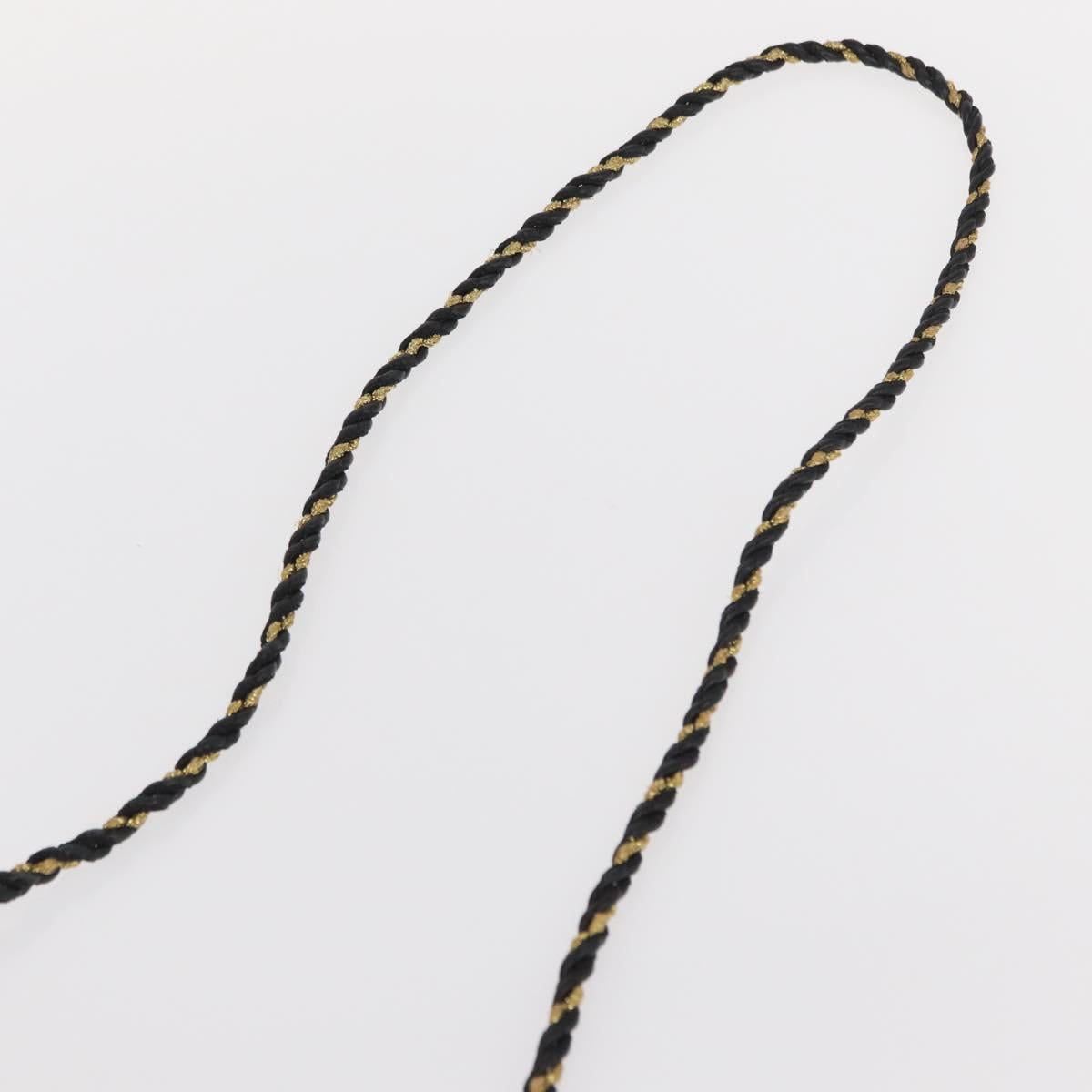 SAINT LAURENT Chain Cassandra Shoulder Bag plastic Gold Auth 146564SAM