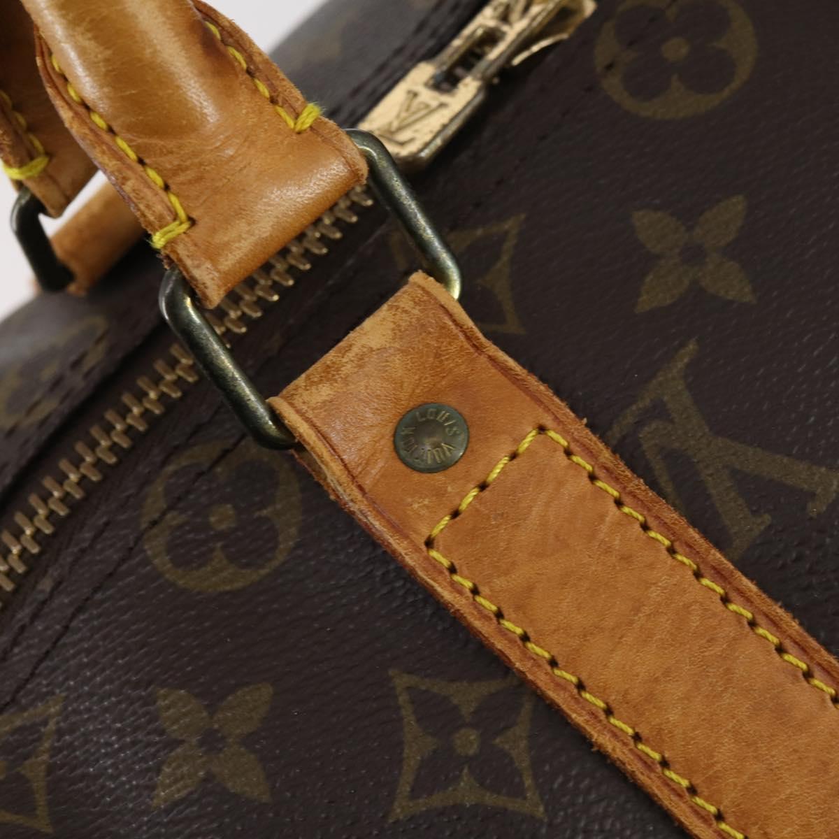 LOUIS VUITTON Monogram Keepall 45 Boston Bag M41428 LV Auth 146595