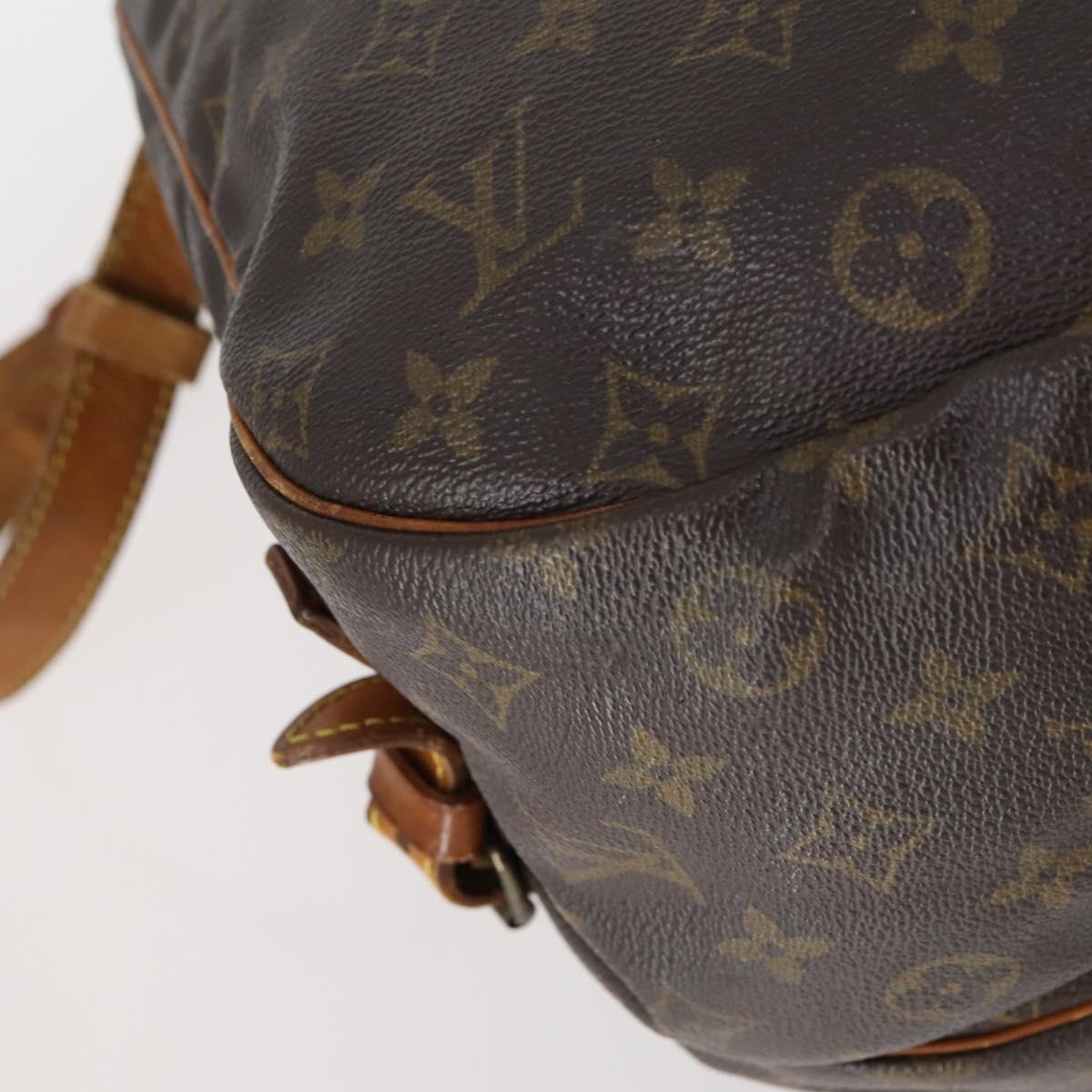 LOUIS VUITTON Monogram Saumur 35 Shoulder Bag M42254 LV Auth 146596