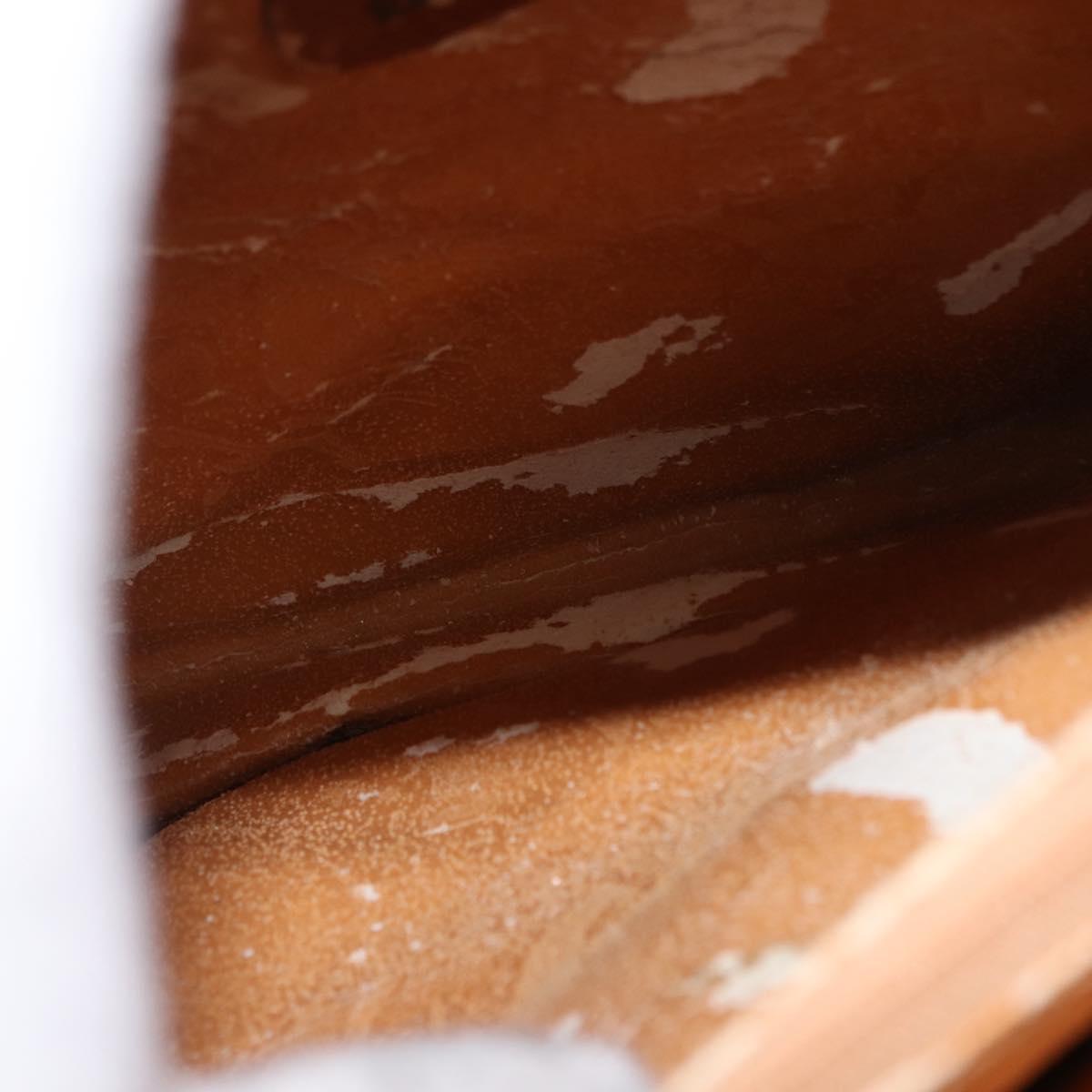 GUCCI Bamboo Hand Bag Leather Brown Gold 002 2853 0260 0 Auth 146606