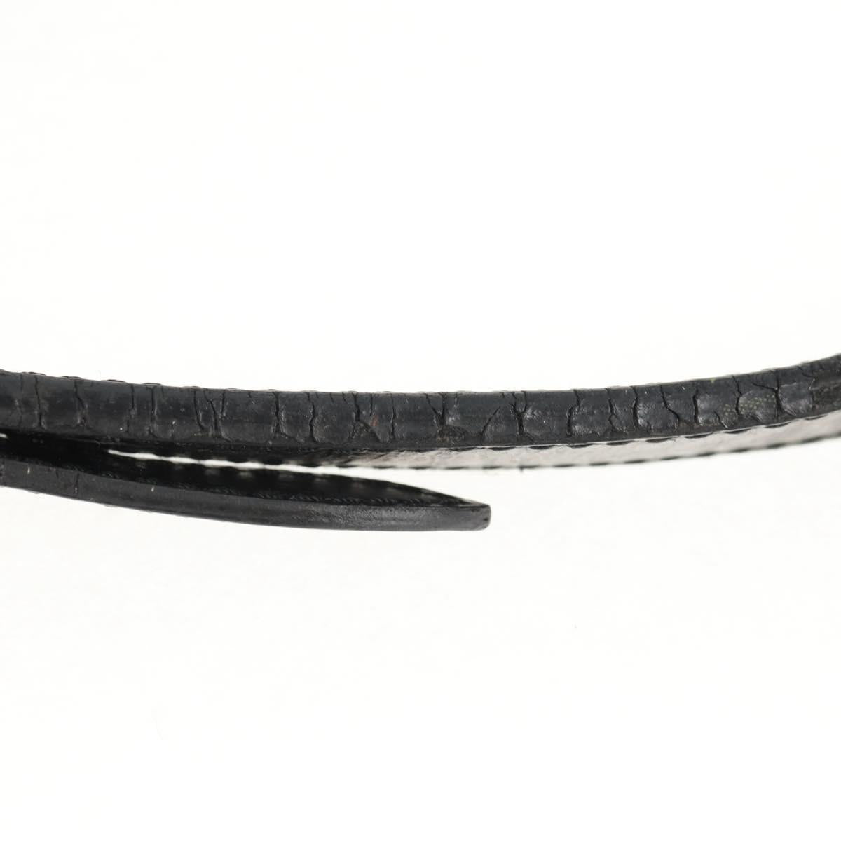 LOUIS VUITTON Epi Petit Noe Shoulder Bag Bicolor Black Blue M44152 Auth 146621