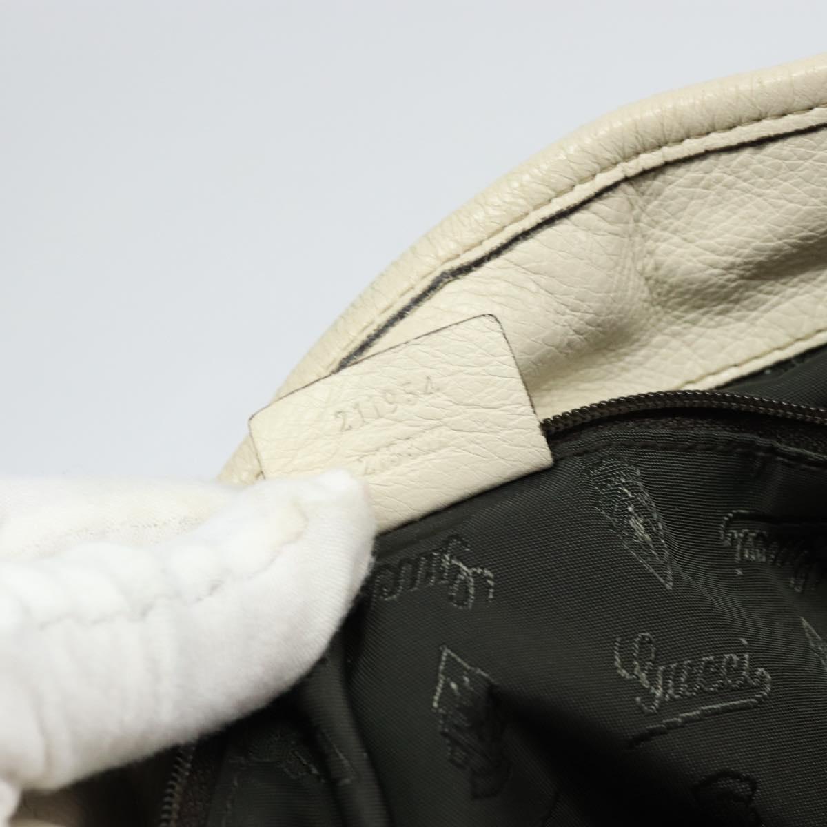 GUCCI GG Canvas Tote Bag Beige Gold 211954 Auth 146633