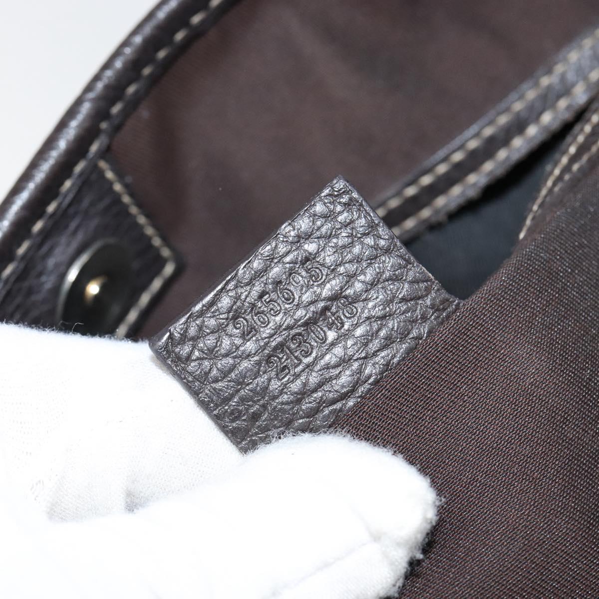 GUCCI GG Crystal Tote Bag Coated Canvas Outlet Beige Gold 265695 Auth 146641