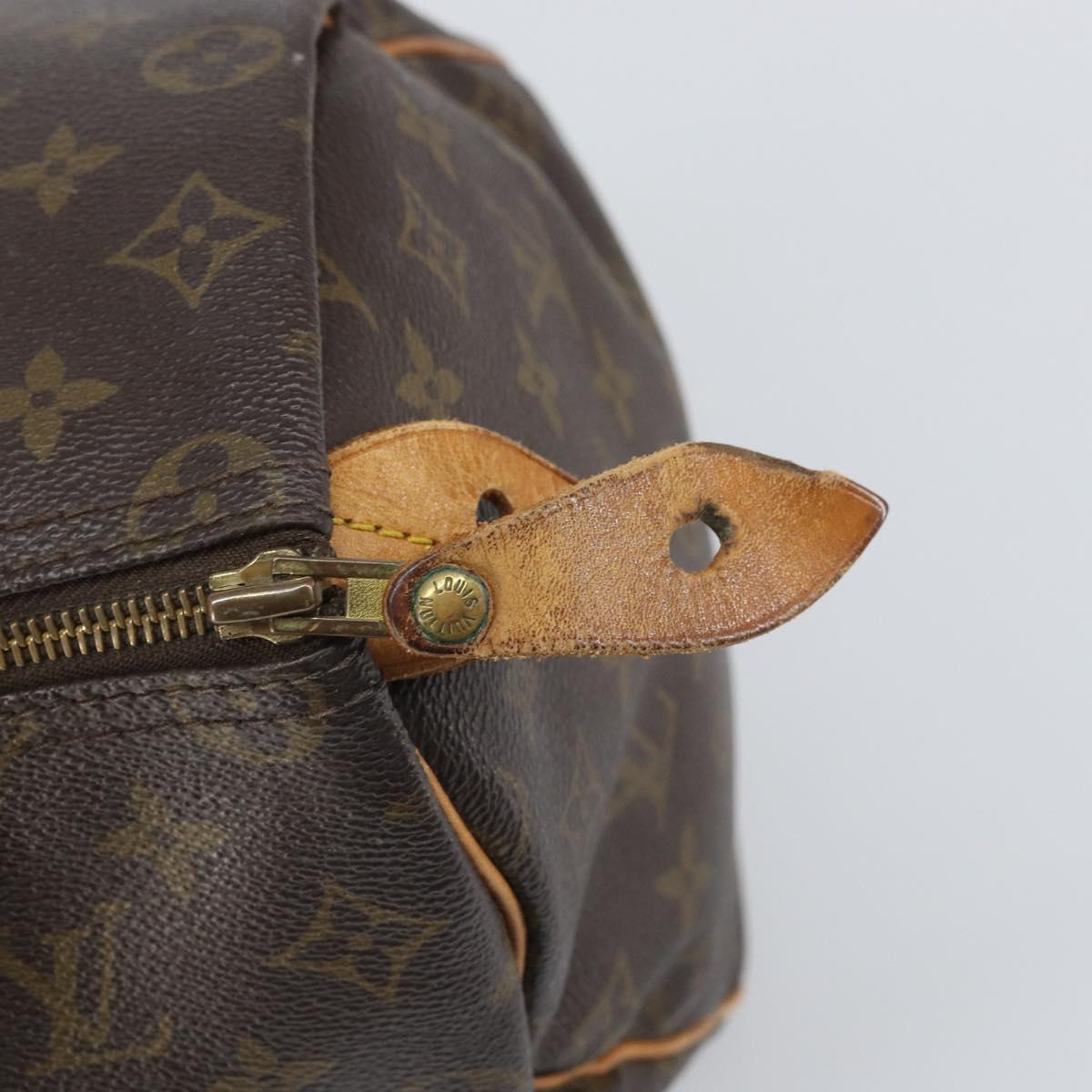 LOUIS VUITTON Monogram Speedy 35 Hand Bag M41524 LV Auth 146647