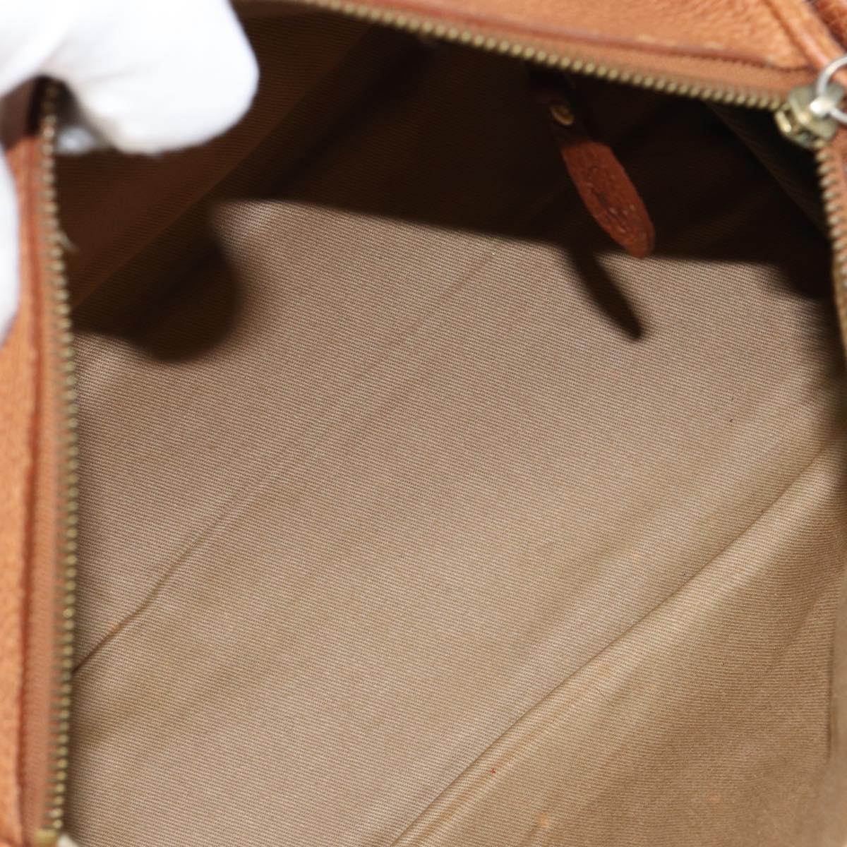 Poro Ralph Lauren Hand Bag Leather Brown Auth 146652