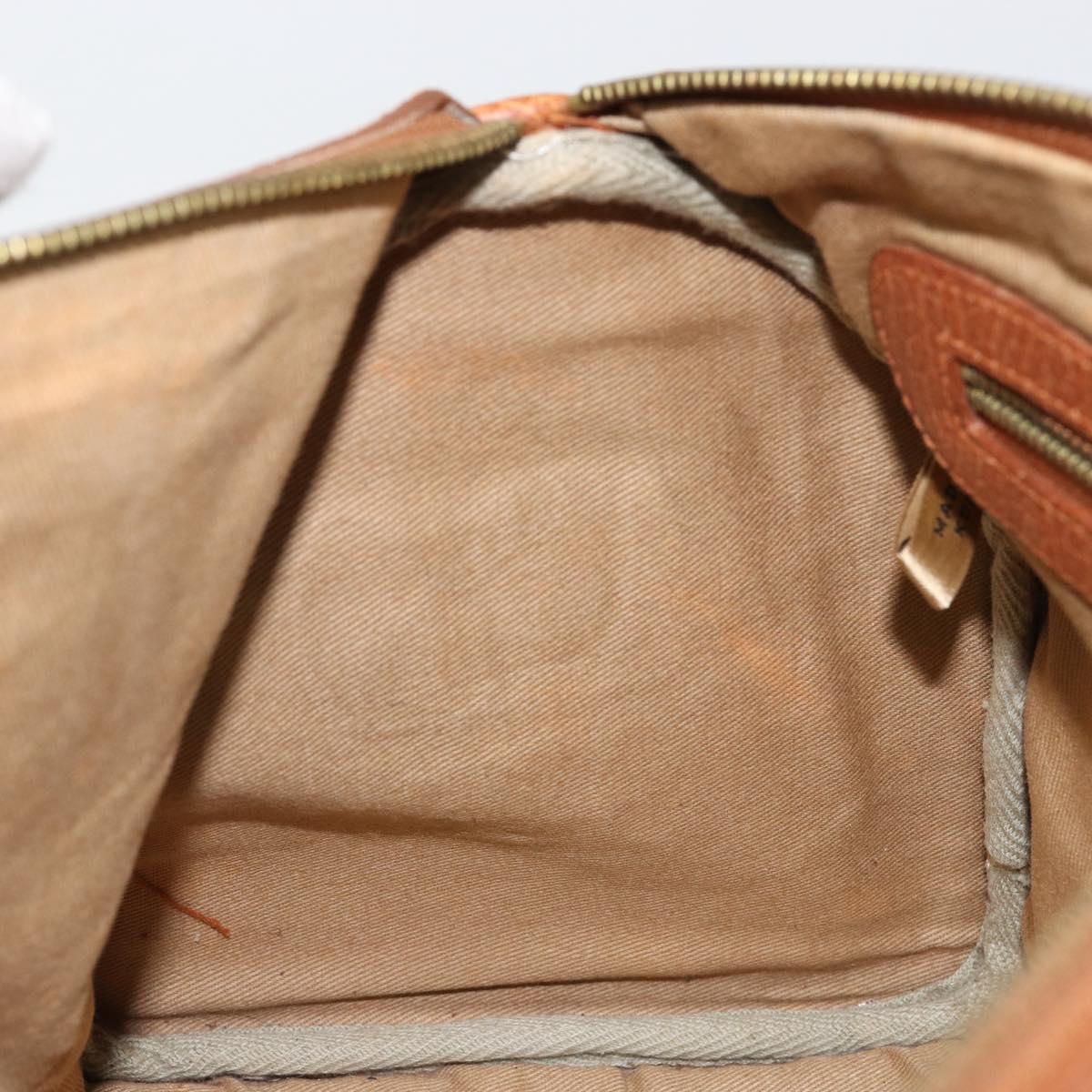 Poro Ralph Lauren Hand Bag Leather Brown Auth 146652