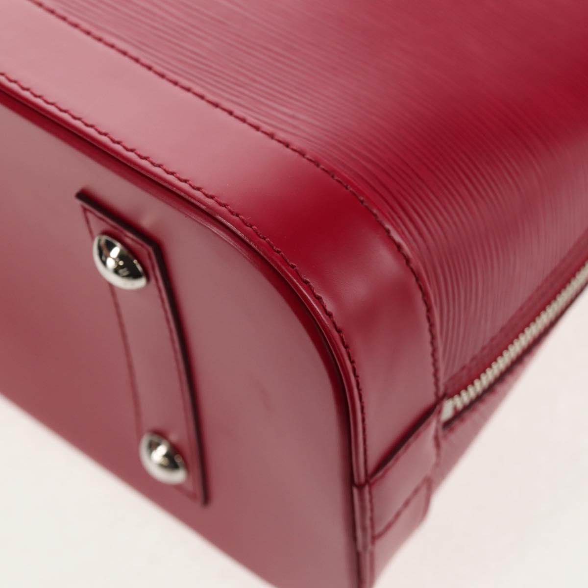 LOUIS VUITTON Epi Alma PM Hand Bag Fuchsia M40490 LV Auth 146653V