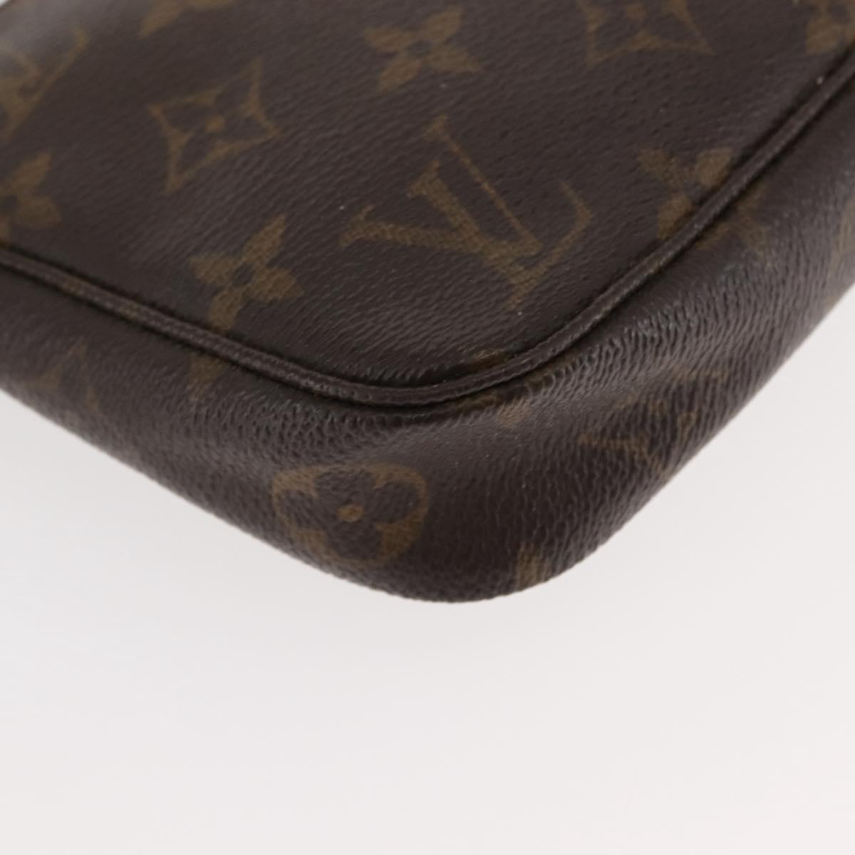 LOUIS VUITTON Monogram Pochette Accessoires Pouch M51980 LV Auth 146660