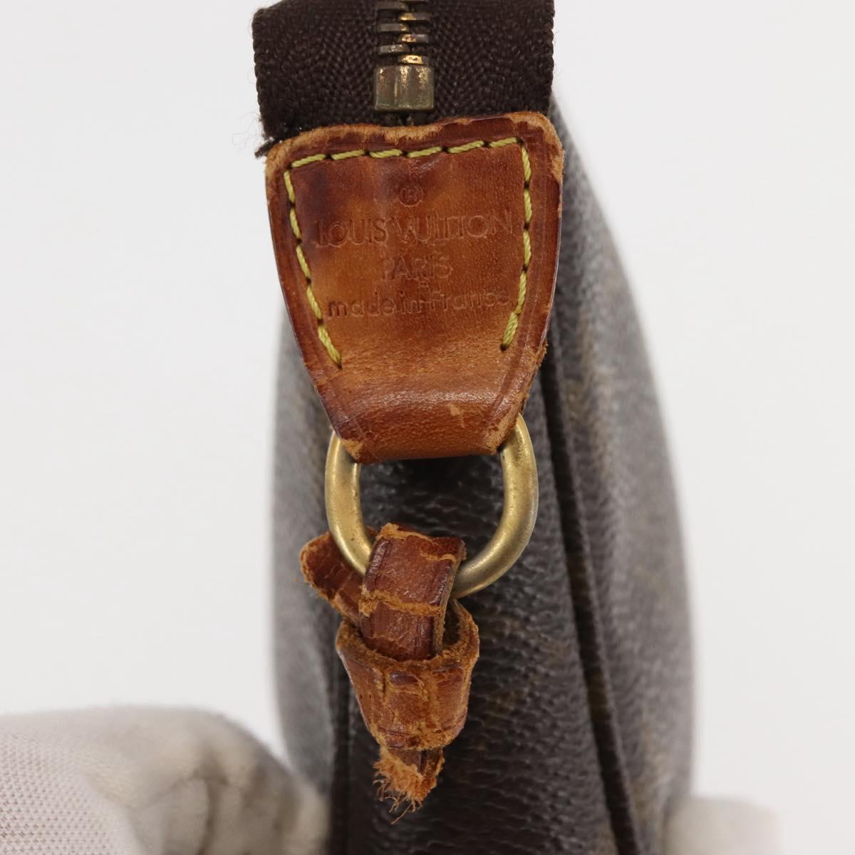 LOUIS VUITTON Monogram Pochette Accessoires Pouch M51980 LV Auth 146660