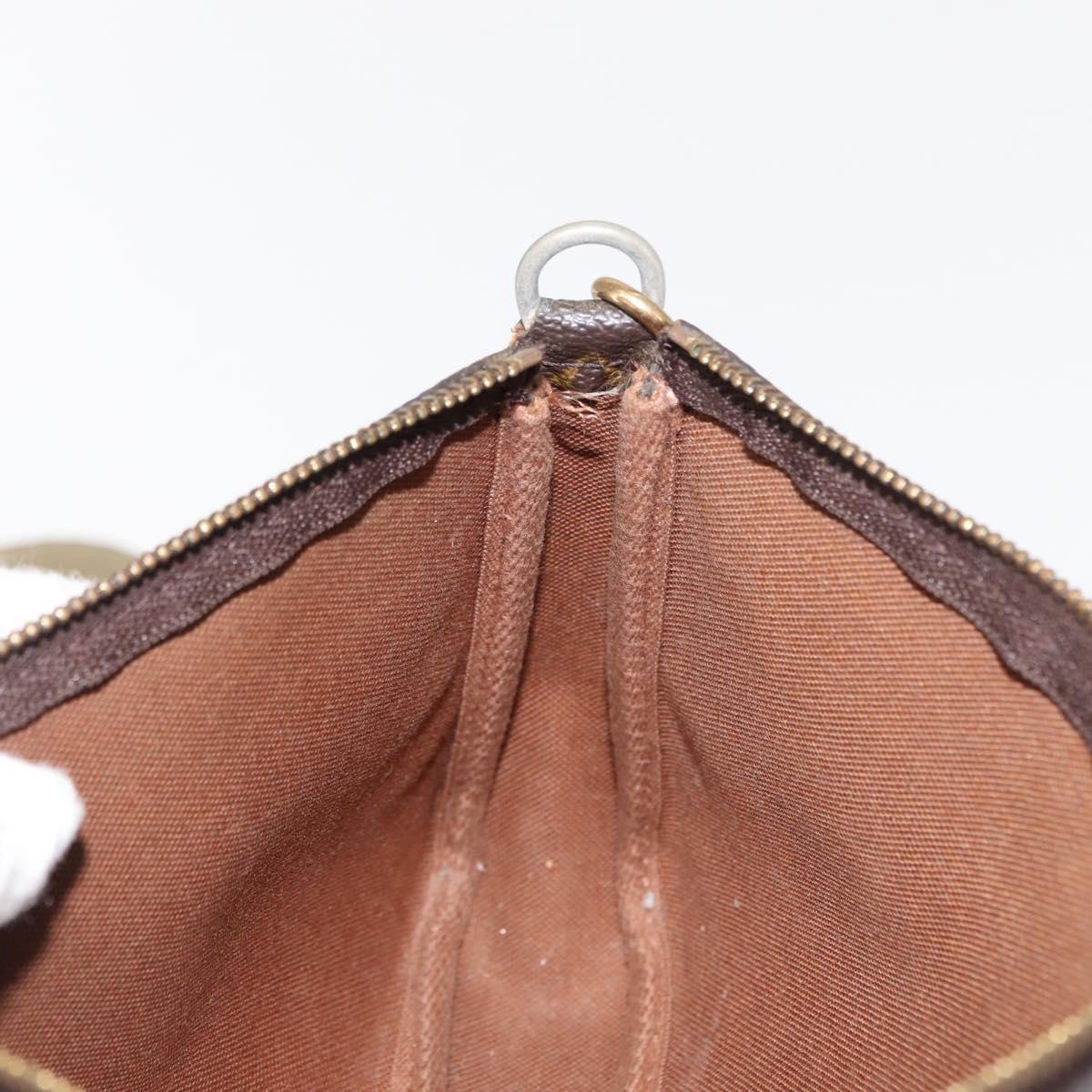 LOUIS VUITTON Monogram Pochette Accessoires Pouch M51980 LV Auth 146660