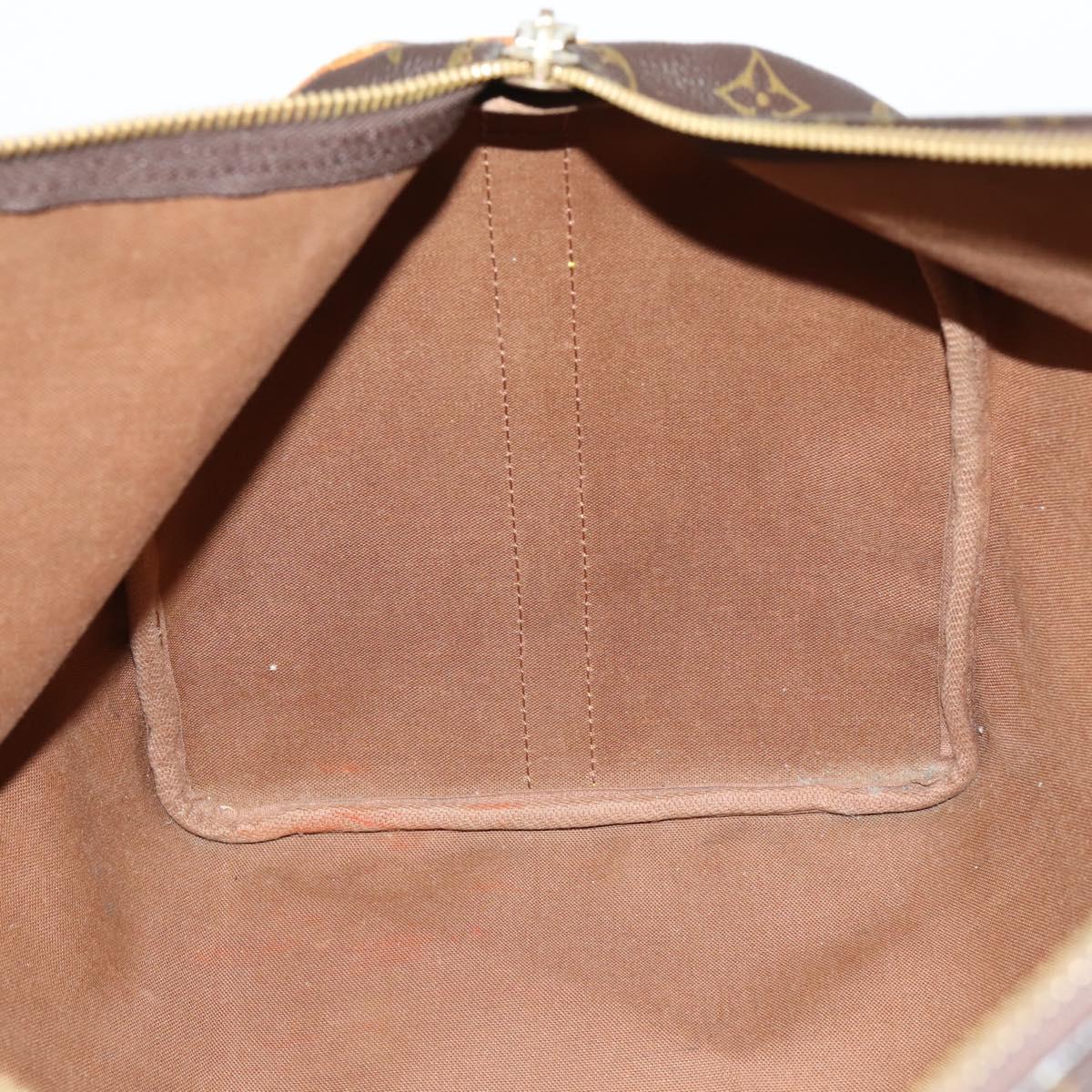 LOUIS VUITTON Monogram Keepall Bandouliere 50 Boston Bag M41416 LV Auth 146661