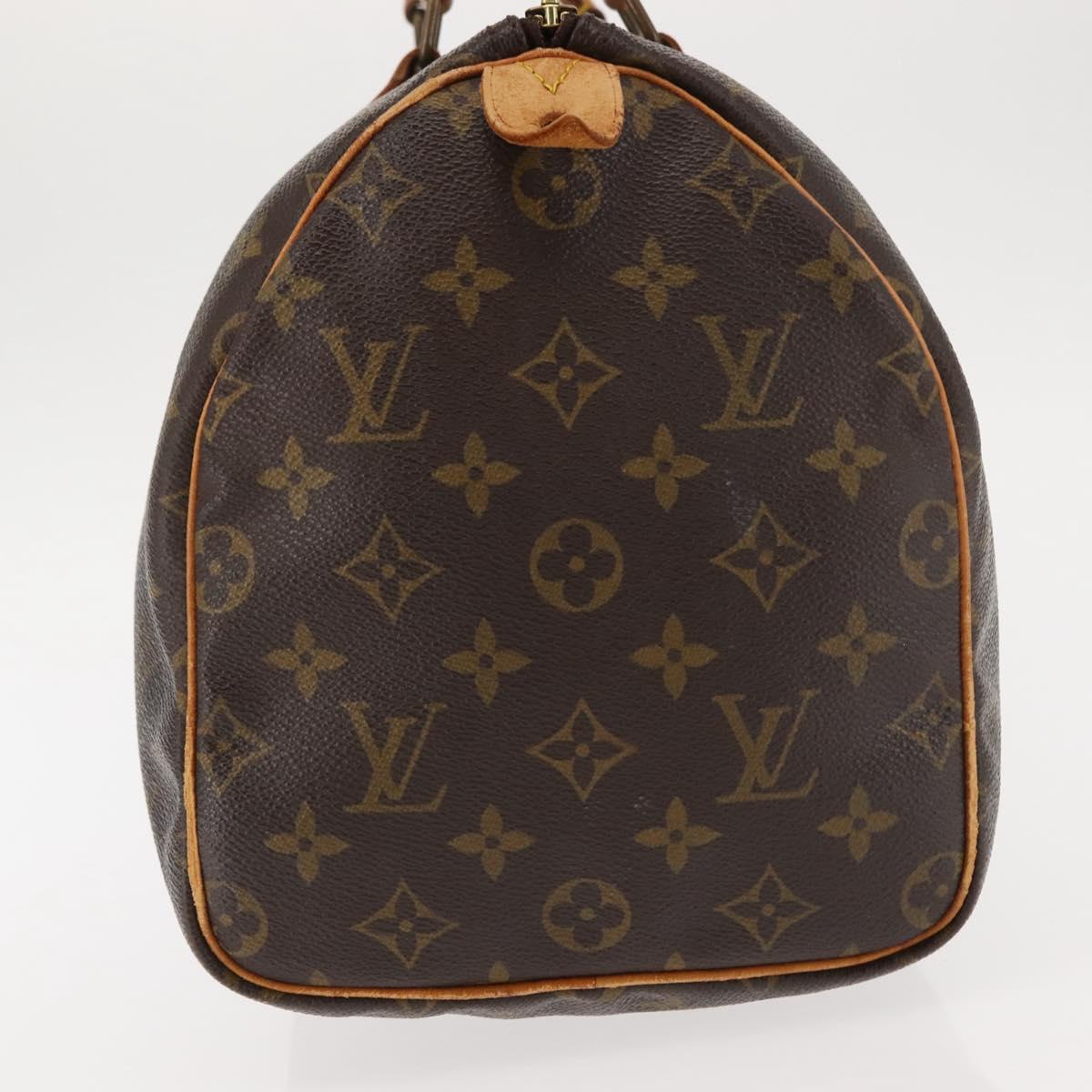 LOUIS VUITTON Monogram Speedy 30 Hand Bag M41526 LV Auth 146662