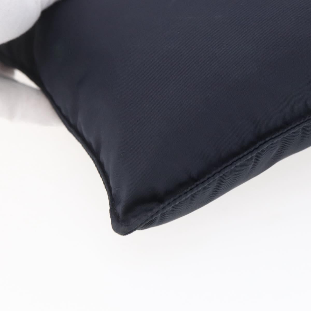 PRADA Shoulder Bag Nylon Purple Silver Auth 146670