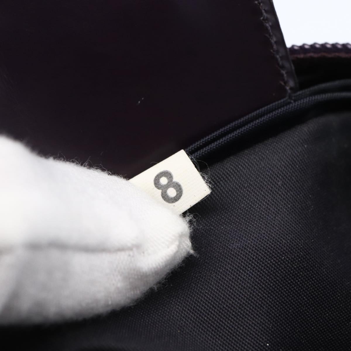 PRADA Shoulder Bag Nylon Purple Silver Auth 146670