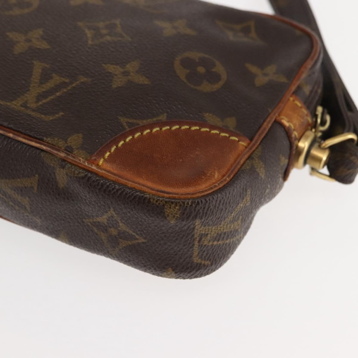 LOUIS VUITTON Monogram Marly Dragonne PM Clutch Bag M51827 LV Auth 146679