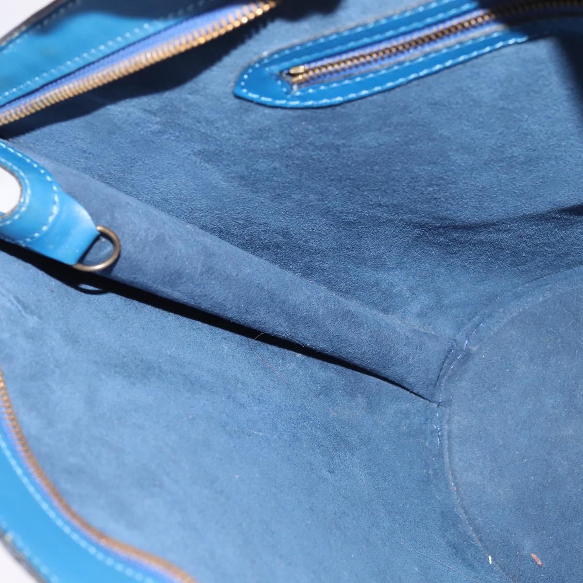 LOUIS VUITTON Epi Saint Jacques Shopping Shoulder Bag Blue M52275 LV Auth 146699