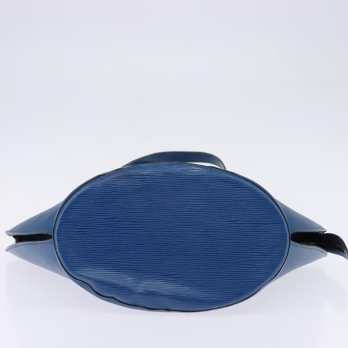 LOUIS VUITTON Epi Saint Jacques Shopping Shoulder Bag Blue M52275 LV Auth 146699