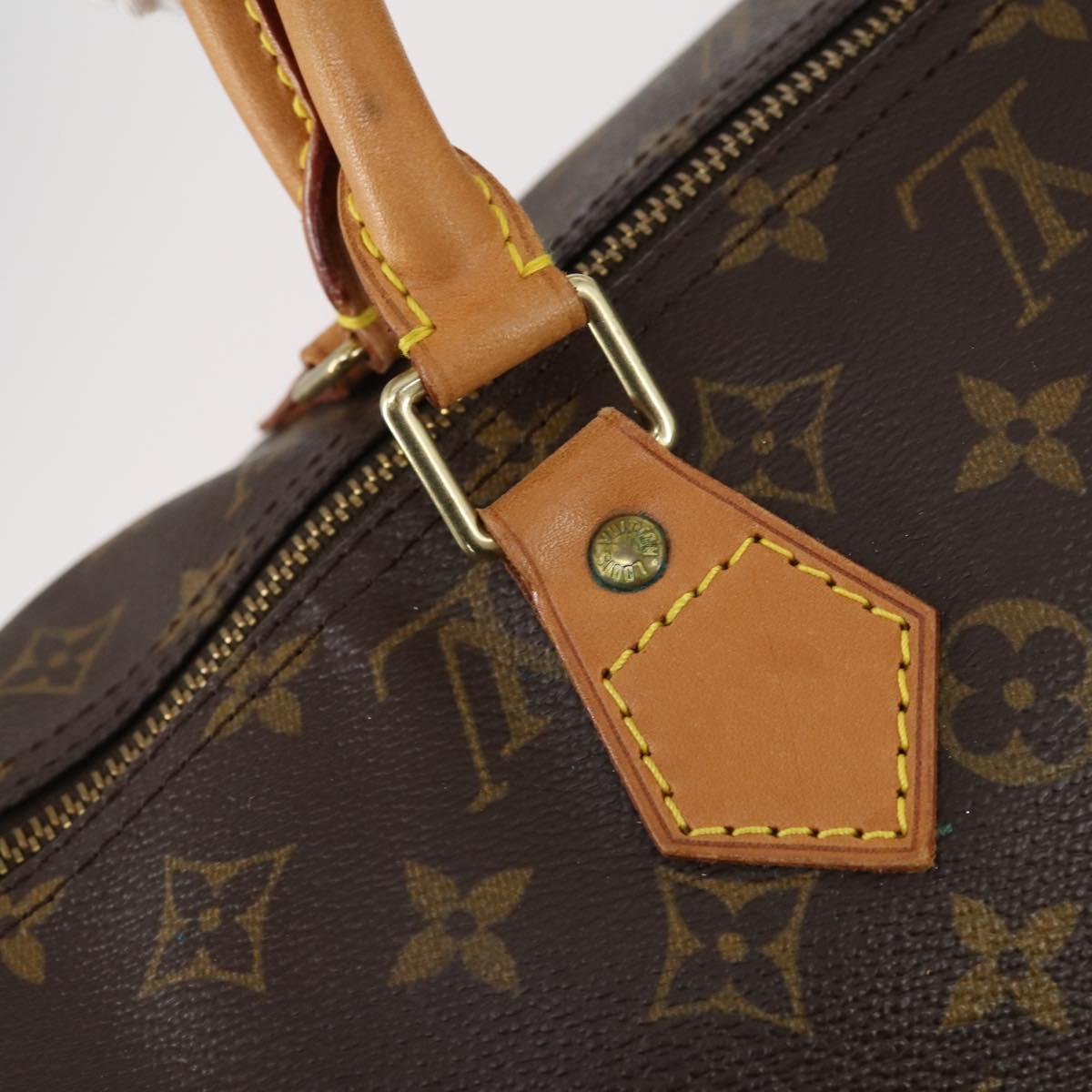 LOUIS VUITTON Monogram Speedy 40 Hand Bag M41522 LV Auth 146700