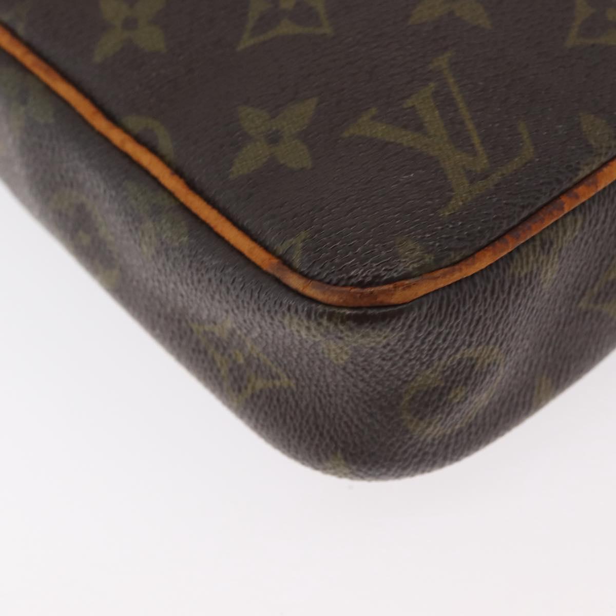 LOUIS VUITTON Monogram Danube Shoulder Bag Vintage M45266 LV Auth 146737