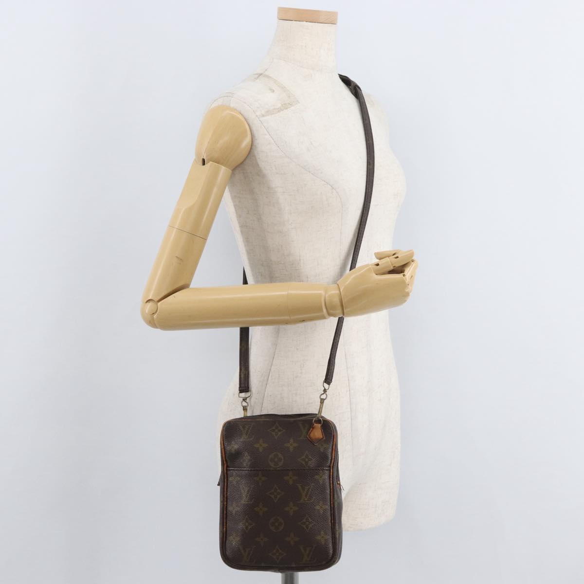 LOUIS VUITTON Monogram Danube Shoulder Bag Vintage M45266 LV Auth 146737