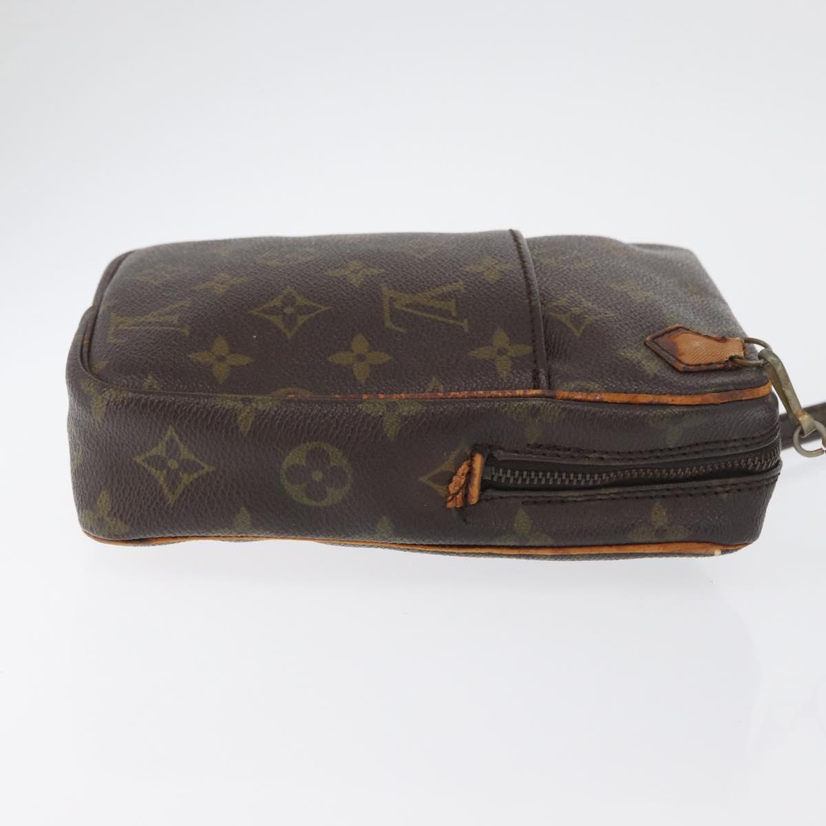 LOUIS VUITTON Monogram Danube Shoulder Bag Vintage M45266 LV Auth 146737