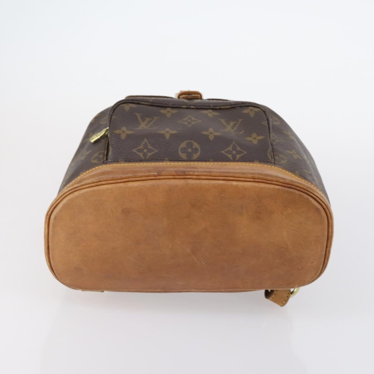 LOUIS VUITTON Monogram Montsouris MM Backpack M51136 LV Auth 146740