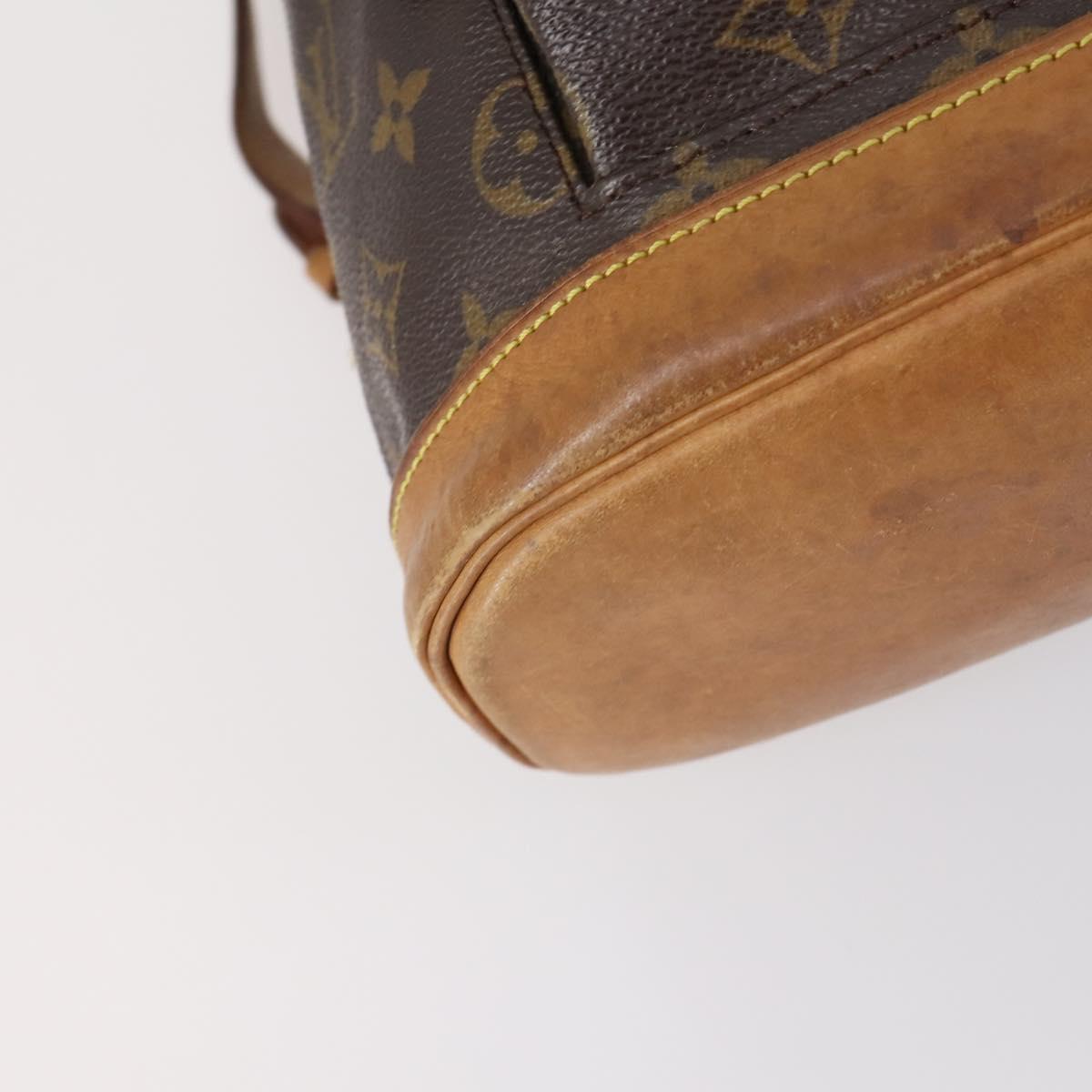 LOUIS VUITTON Monogram Montsouris MM Backpack M51136 LV Auth 146740