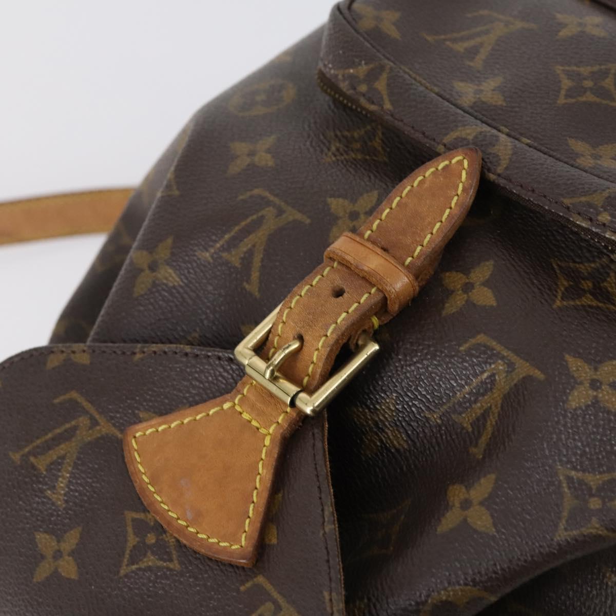 LOUIS VUITTON Monogram Montsouris MM Backpack M51136 LV Auth 146740A