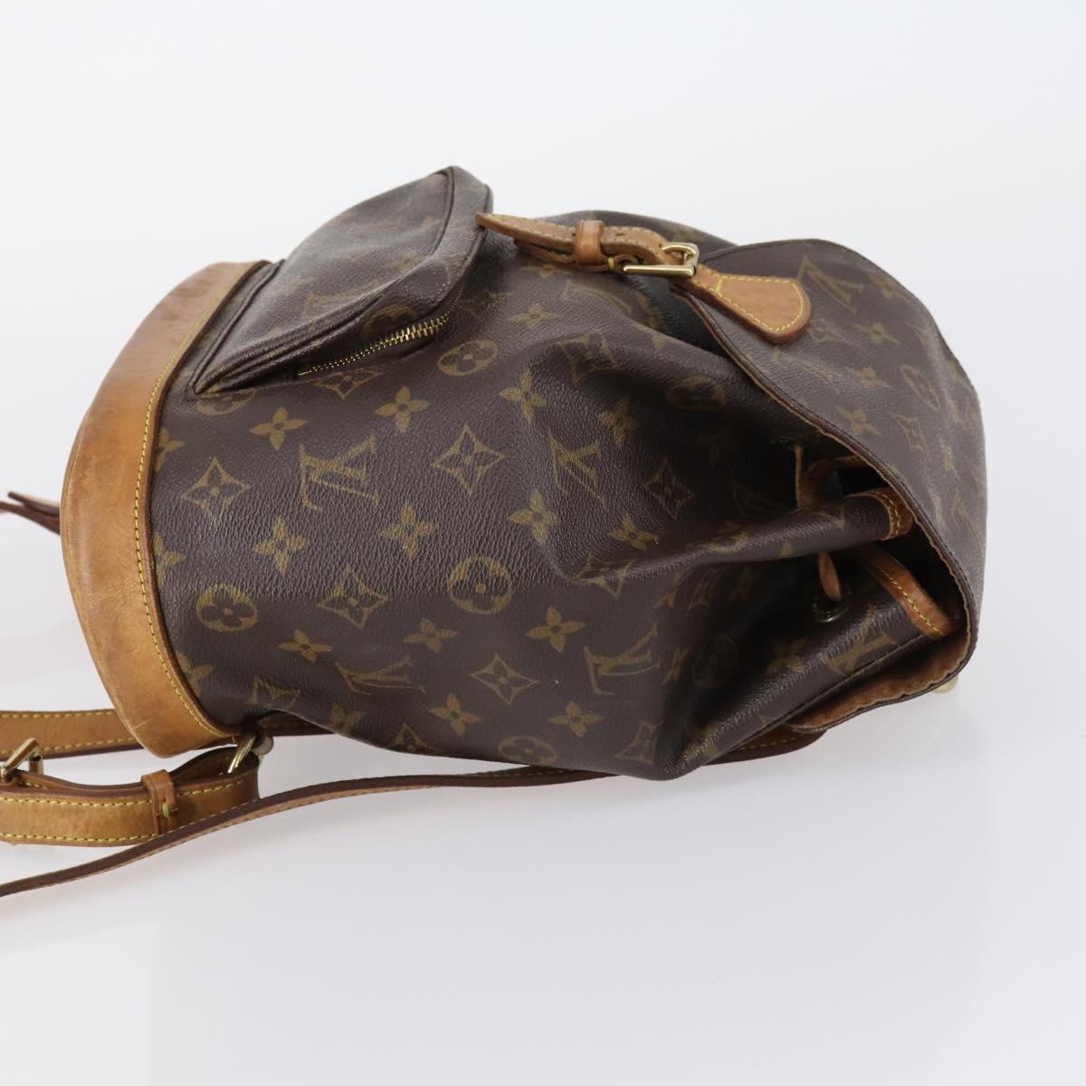 LOUIS VUITTON Monogram Montsouris MM Backpack M51136 LV Auth 146740A