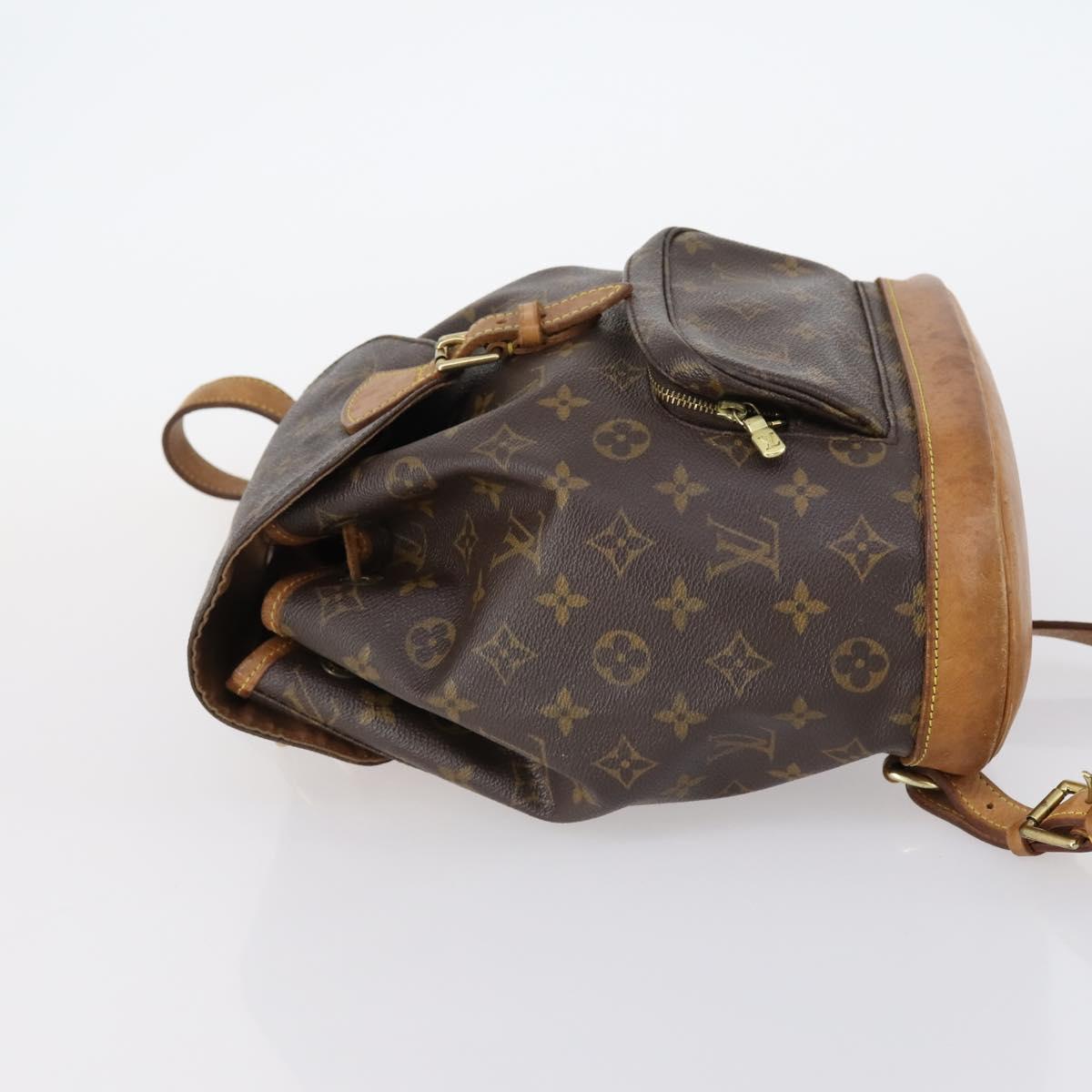 LOUIS VUITTON Monogram Montsouris MM Backpack M51136 LV Auth 146740A