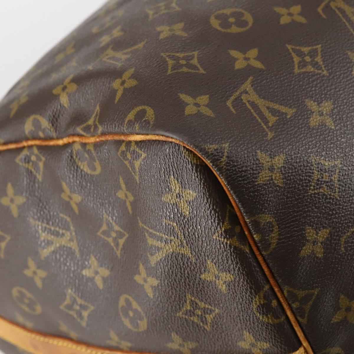LOUIS VUITTON Monogram Keepall Bandouliere 55 Boston Bag M41414 LV Auth 146741