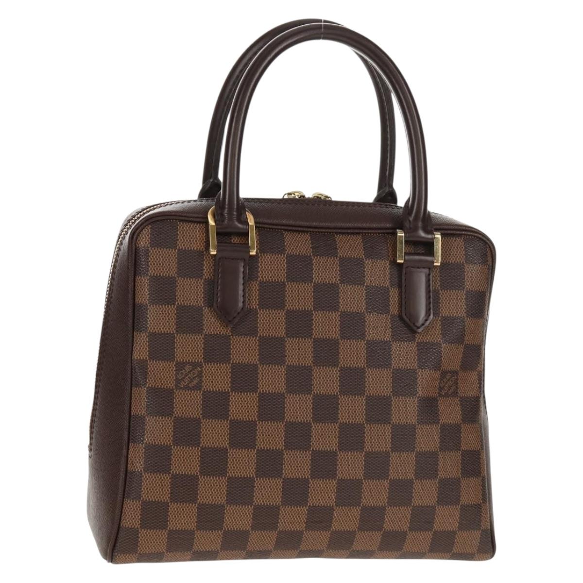 LOUIS VUITTON Damier Ebene Brera Hand Bag N51150 LV Auth 146743V